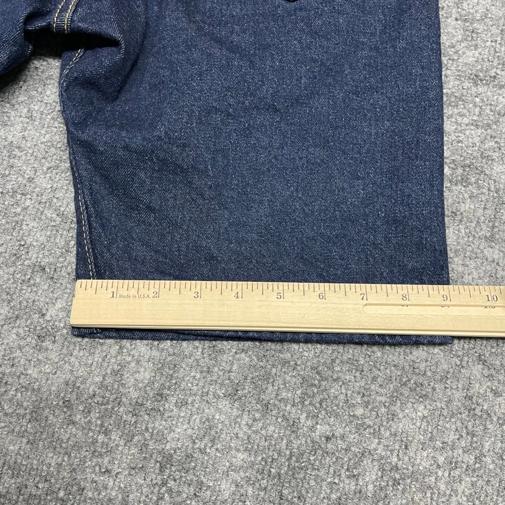 Levis 501 Denim Short Jeans Mens Size 30 Original Fit Indigo Blue Button Fly NEW